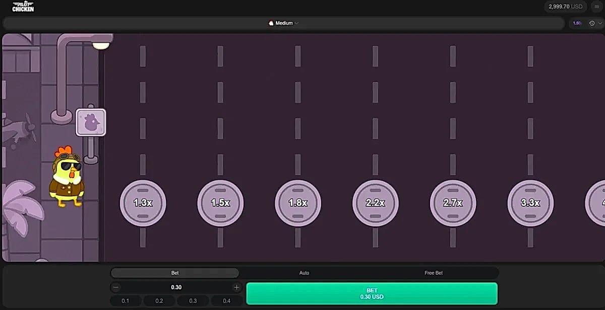 Pilot Chicken - zasady gry krok po kroku, bez lania wody